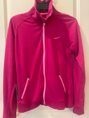 Nike Hot Pink Full-Zip Training Jacket